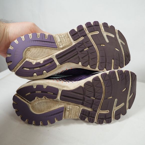 Brooks Women's Unity Adrenaline Gts 20 Running Shoes Purple Size 7.5 - Picture 8 of 10